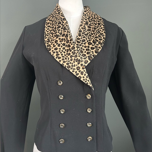 1990s Leopard Blazer - Picture 3 of 10